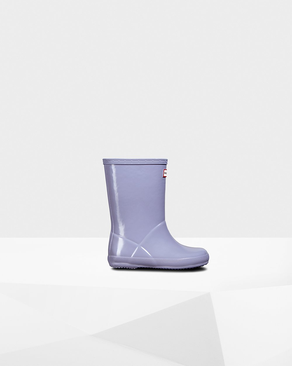 Kids Hunter Original First Classic Gloss - Rain Boots Purple - 4659-RTVJI